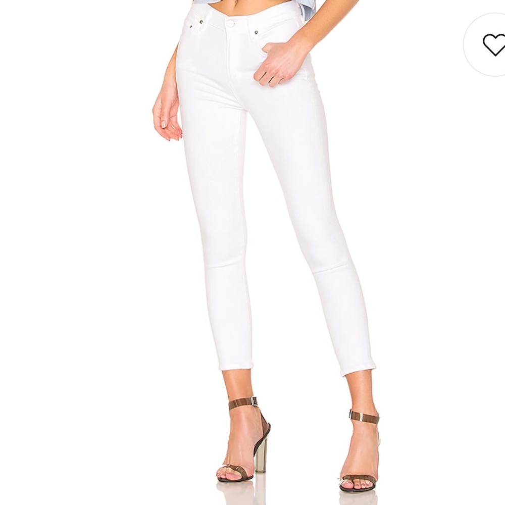 White Citizens of Humanity Rocket High Rise Jeans